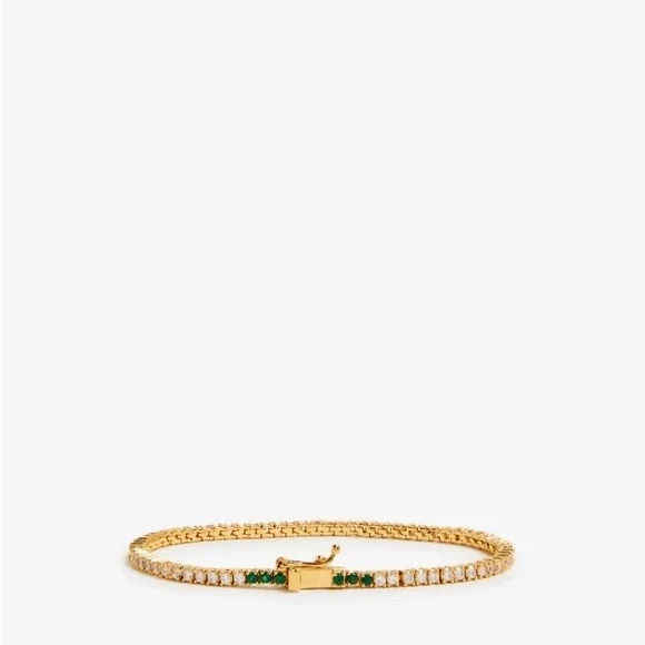 Roxanne Asoulin Gold Plated Rally Tennis Bracelet - Picture 2 of 8